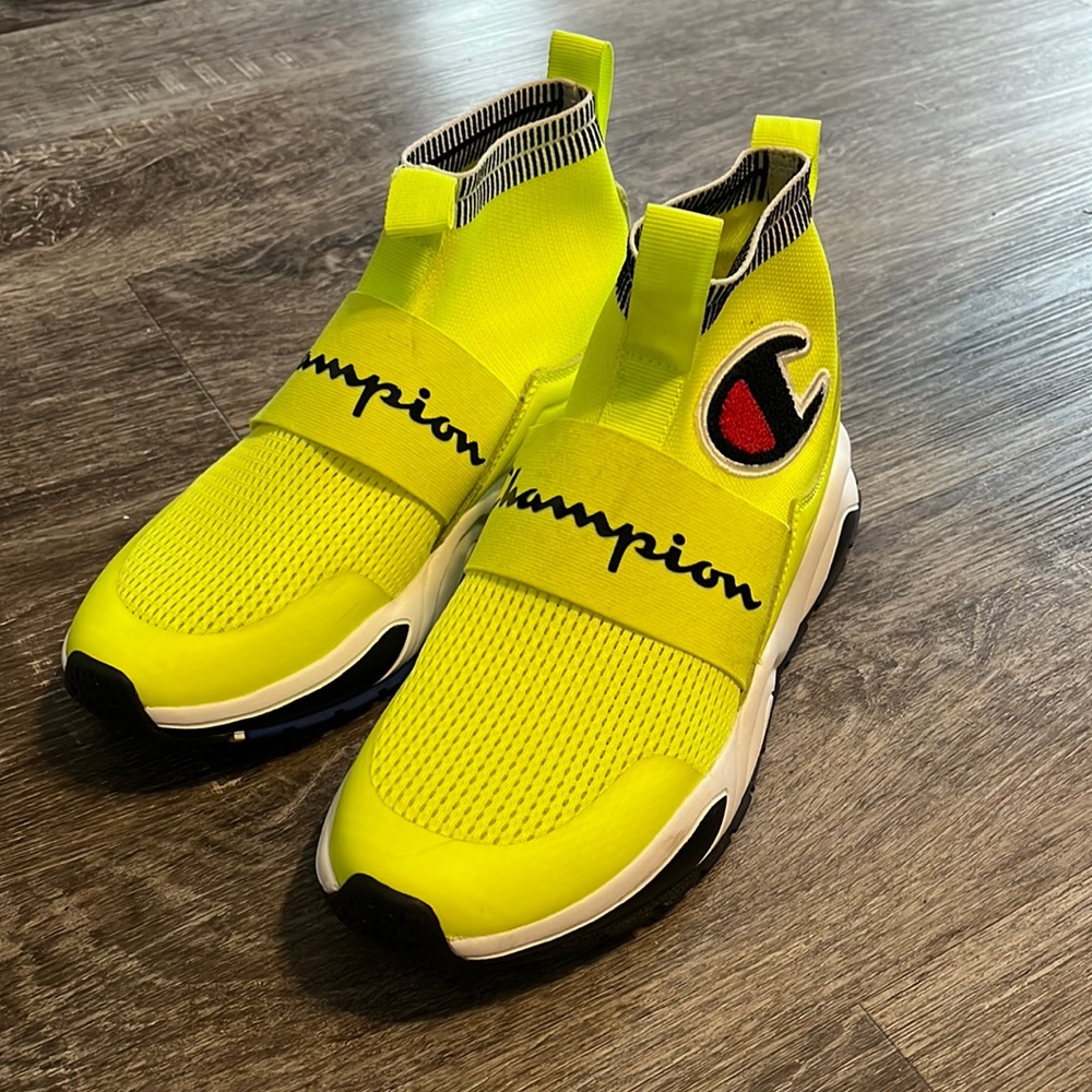 Champion Men's Rally Pro Neon Yellow Shoes